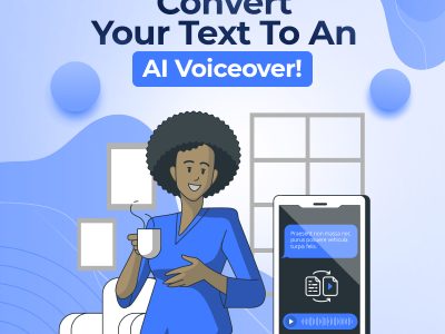 Convert Your Text To An AI Voiceover