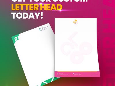 Stand Out With A Tailored Letterhead
